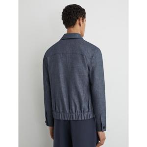 REISS Lagos Woven Four-Pocket Jacket